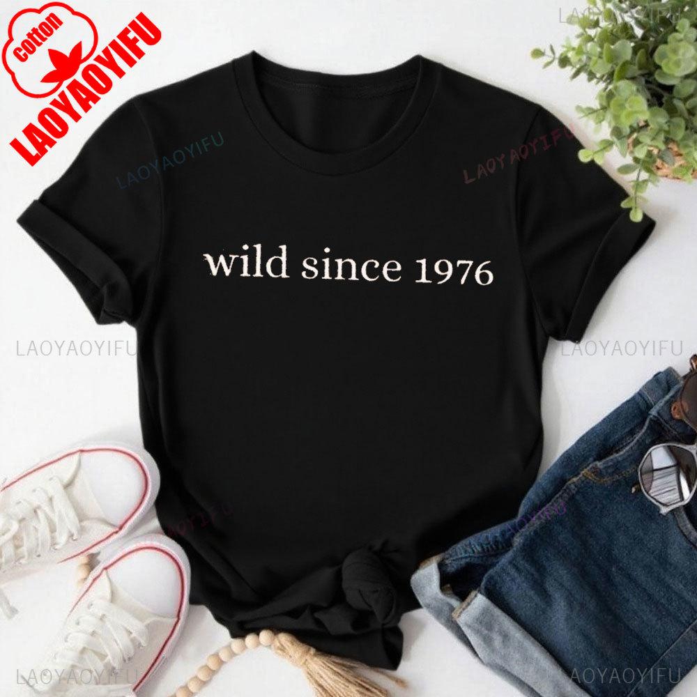 Футболка Wild Since 1976 Футболки на 50-летие Унисекс Женская Одежда Y2k 50-летние Ретро Стиль Толстовка С круглым вырезом С коротким рукавом Топы S
Футболка Wild Since 1976 Футболки на 50-летие Унисекс Женская Одежда Y2k 50-летние Ретро Стиль Толстовка С круглым вырезом С коротким рукавом Топы S