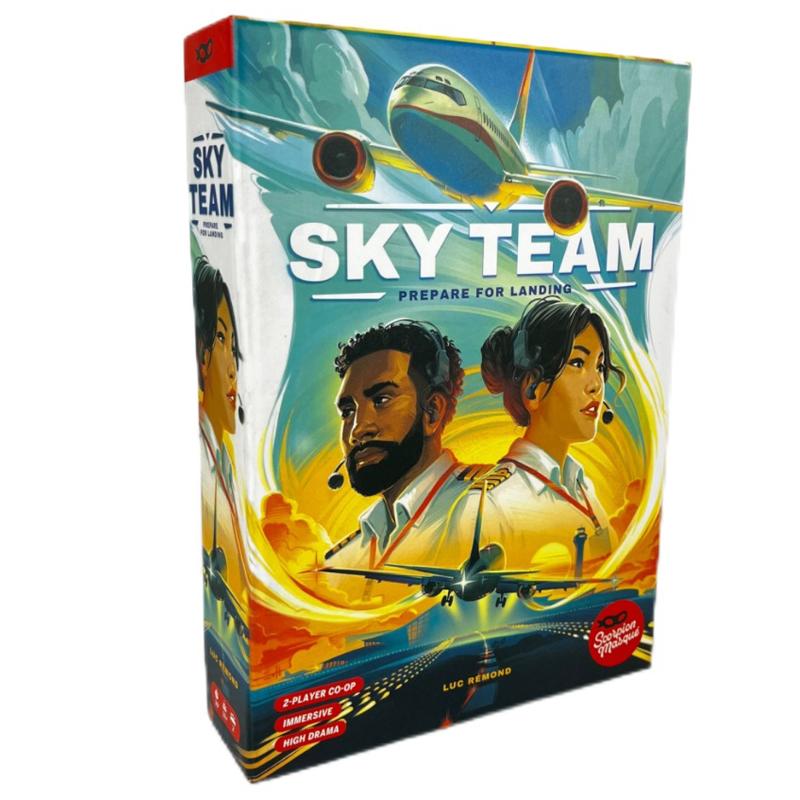 Sky Team Cooperative Dice Game - A Fun Board Game for Parties and 2 Players белый
Sky Team Cooperative Dice Game - A Fun Board Game for Parties and 2 Players белый