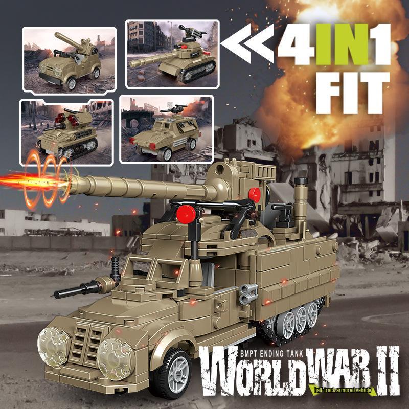 Kaiyi Военный танк Совместимые с Lego строительные блоки из мелких деталей развивающая игрушка
Kaiyi Военный танк Совместимые с Lego строительные блоки из мелких деталей развивающая игрушка