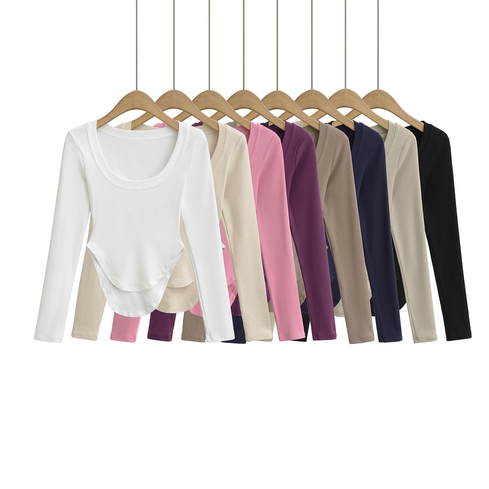 2025 Spring/Summer Slim Fit Ant Waist Long Sleeve Round Neck T-Shirt Small абрикосовый
2025 Spring/Summer Slim Fit Ant Waist Long Sleeve Round Neck T-Shirt Small абрикосовый