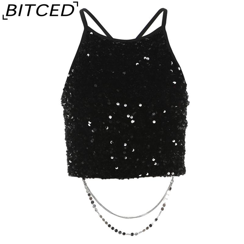 BITCED Women s Summer Solid Color Sexy Strapless Sleeveless Chain-Detail Crop Top L чёрный
BITCED Women s Summer Solid Color Sexy Strapless Sleeveless Chain-Detail Crop Top L чёрный