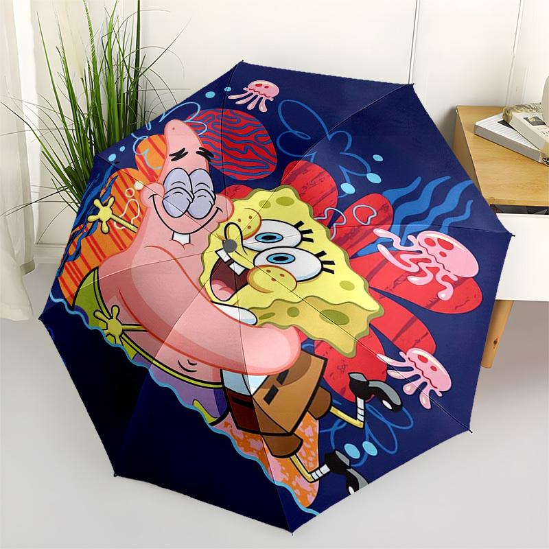 1pc SpongeBob SquarePants Underwater Adventure Umbrella with Plastic Handle,Suitable for All Seasons Home Travel Outdoor UmbrellaFP030
1pc SpongeBob SquarePants Underwater Adventure Umbrella with Plastic Handle,Suitable for All Seasons Home Travel Outdoor UmbrellaFP030
