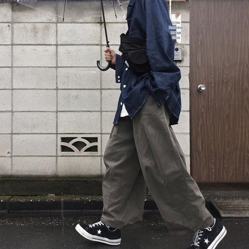 Women s Japanese Cropped Workwear Pants - Loose, Straight-Leg, Trendy, Sports Casual, Long Fit for Spring & Autumn XL (126-140 jin)
Women s Japanese Cropped Workwear Pants - Loose, Straight-Leg, Trendy, Sports Casual, Long Fit for Spring & Autumn XL (126-140 jin)