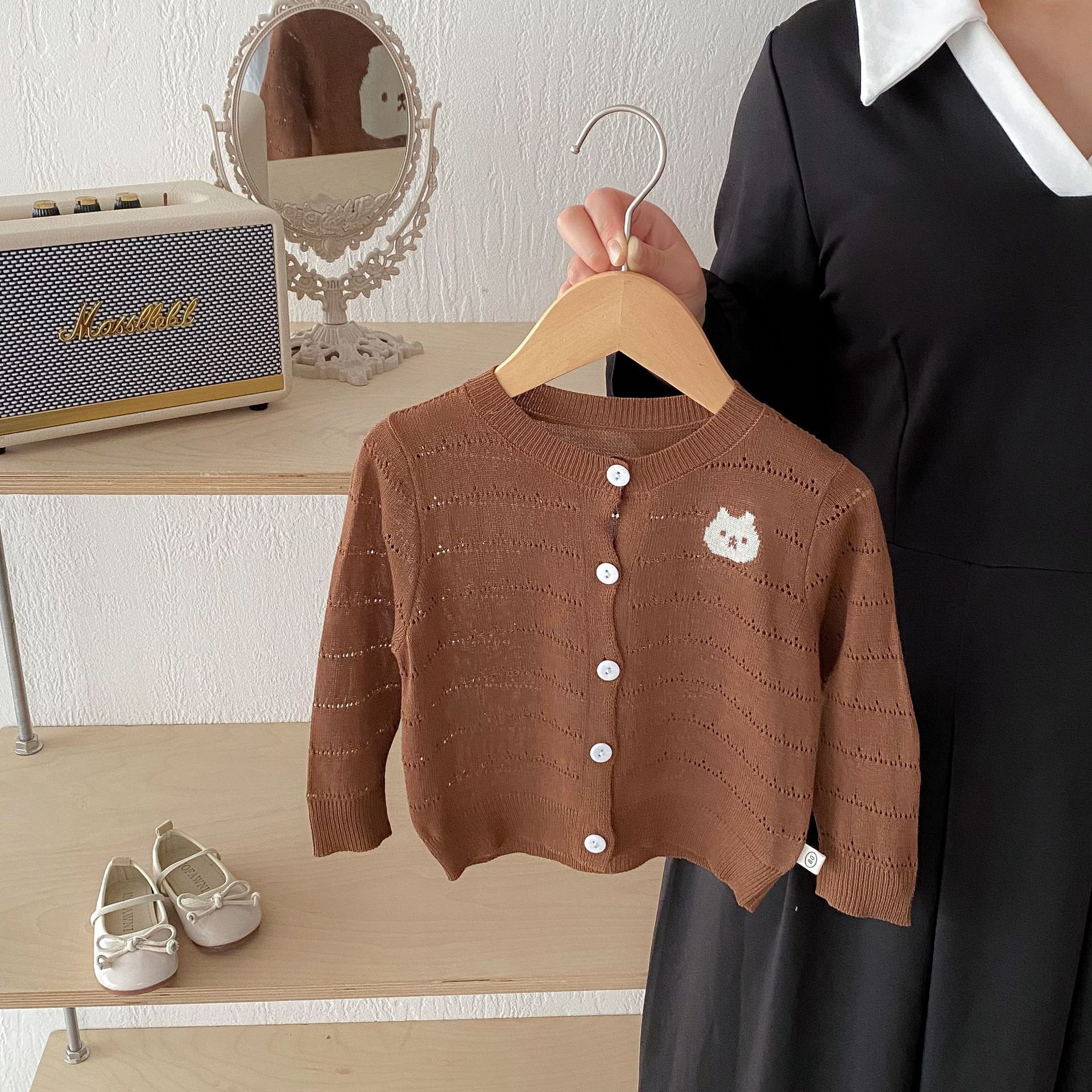 Girls Lightweight Knit Cardigan Summer Cartoon Sweater Toddler Casual Outerwear 130
Girls Lightweight Knit Cardigan Summer Cartoon Sweater Toddler Casual Outerwear 130