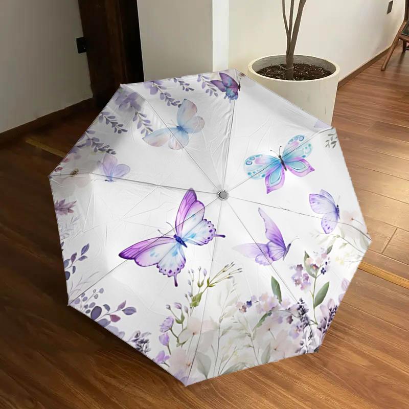 Floral Butterfly Rain Umbrella: Automatic Opening & Closing, Foldable Design, Outdoor Use, Perfect Gift for Fans, Travelers, Daily Use112505
Floral Butterfly Rain Umbrella: Automatic Opening & Closing, Foldable Design, Outdoor Use, Perfect Gift for Fans, Travelers, Daily Use112505