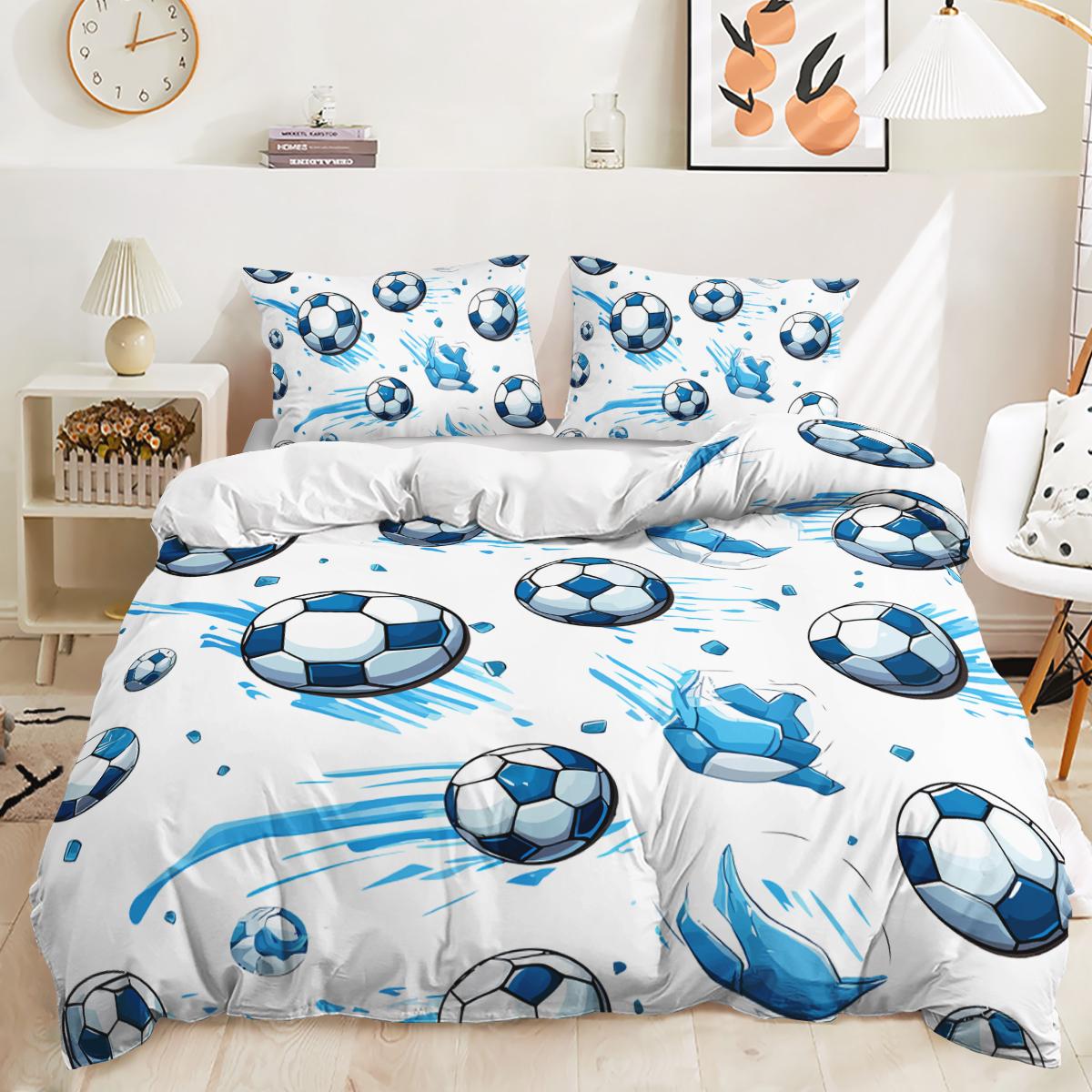 Футбольный 3D-принт с цифровым узором пододеяльник наволочка постельное белье для спальни комплект из трех предметов Cama 150 240x220cm
Футбольный 3D-принт с цифровым узором пододеяльник наволочка постельное белье для спальни комплект из трех предметов Cama 150 240x220cm