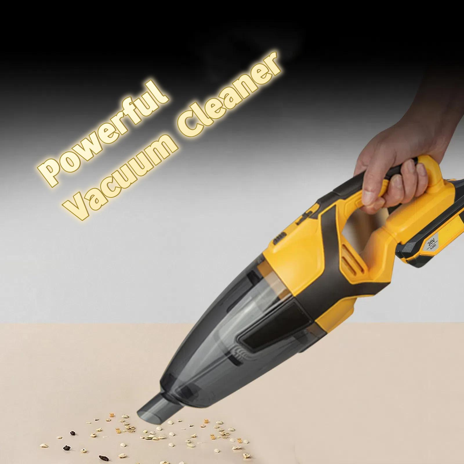 Беспроводной пылесос для аккумулятора DeWalt 18 В/20 В (Нет батареи) Ручной пылесос для деревянного пола, ковров, шерсти домашних животных, автомобиля No battery жёлтый
Беспроводной пылесос для аккумулятора DeWalt 18 В/20 В (Нет батареи) Ручной пылесос для деревянного пола, ковров, шерсти домашних животных, автомобиля No battery жёлтый