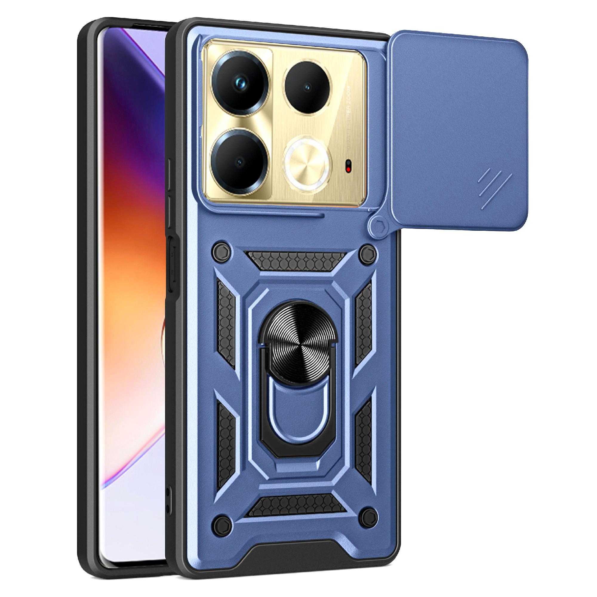 Для чехла для мобильного телефона Infinix Note 40 Защита объектива со сдвижной крышкой Пылезащитный Чехол для телефона из ПК+ТПУ Blue
Для чехла для мобильного телефона Infinix Note 40 Защита объектива со сдвижной крышкой Пылезащитный Чехол для телефона из ПК+ТПУ Blue