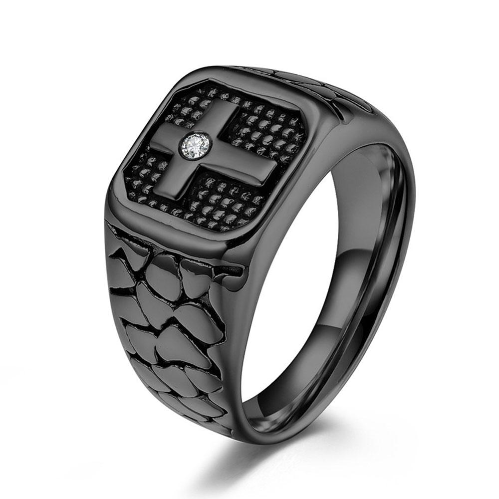 Stainless Steel Snake Crack Single Vintage Cross Set Drill Men s Titanium Steel Ring Ring Jewelry 8 чёрный
Stainless Steel Snake Crack Single Vintage Cross Set Drill Men s Titanium Steel Ring Ring Jewelry 8 чёрный