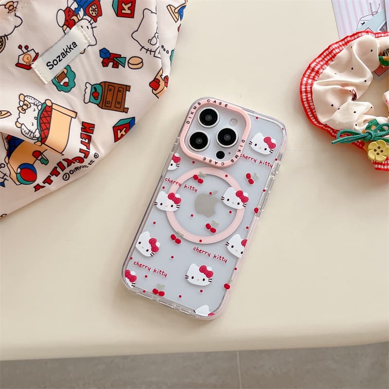 Cute Kitty Cherry Magnetic Phone Case For iPhone 17 Pro Max 16 Pro 15 14 Pro Max 13 Cover With Stand Holder Cases For Magsafe iPhone 13
Cute Kitty Cherry Magnetic Phone Case For iPhone 17 Pro Max 16 Pro 15 14 Pro Max 13 Cover With Stand Holder Cases For Magsafe iPhone 13