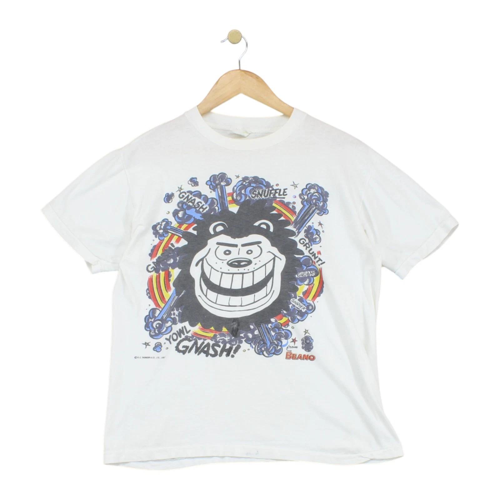 Vintage Beano T-Shirt Mens Size M White 1987 Graphic Single Stitch 2XL
Vintage Beano T-Shirt Mens Size M White 1987 Graphic Single Stitch 2XL