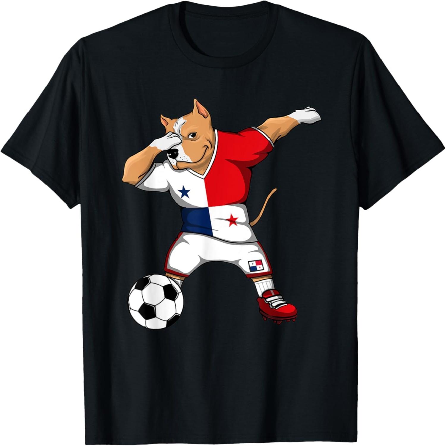 Dabbing Pitbull Dog Panama Soccer Fans Jersey Football Men Women Kids T-Shirt S разноцветный
Dabbing Pitbull Dog Panama Soccer Fans Jersey Football Men Women Kids T-Shirt S разноцветный