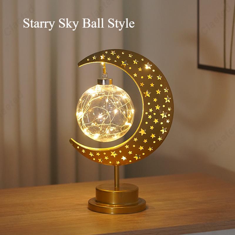 Creative and Minimalist LED Wrought Iron Moon Star Spherical Bulb Ambient Desk Lamp Bedroom Bedside Decorative Lighting Fixture
Creative and Minimalist LED Wrought Iron Moon Star Spherical Bulb Ambient Desk Lamp Bedroom Bedside Decorative Lighting Fixture