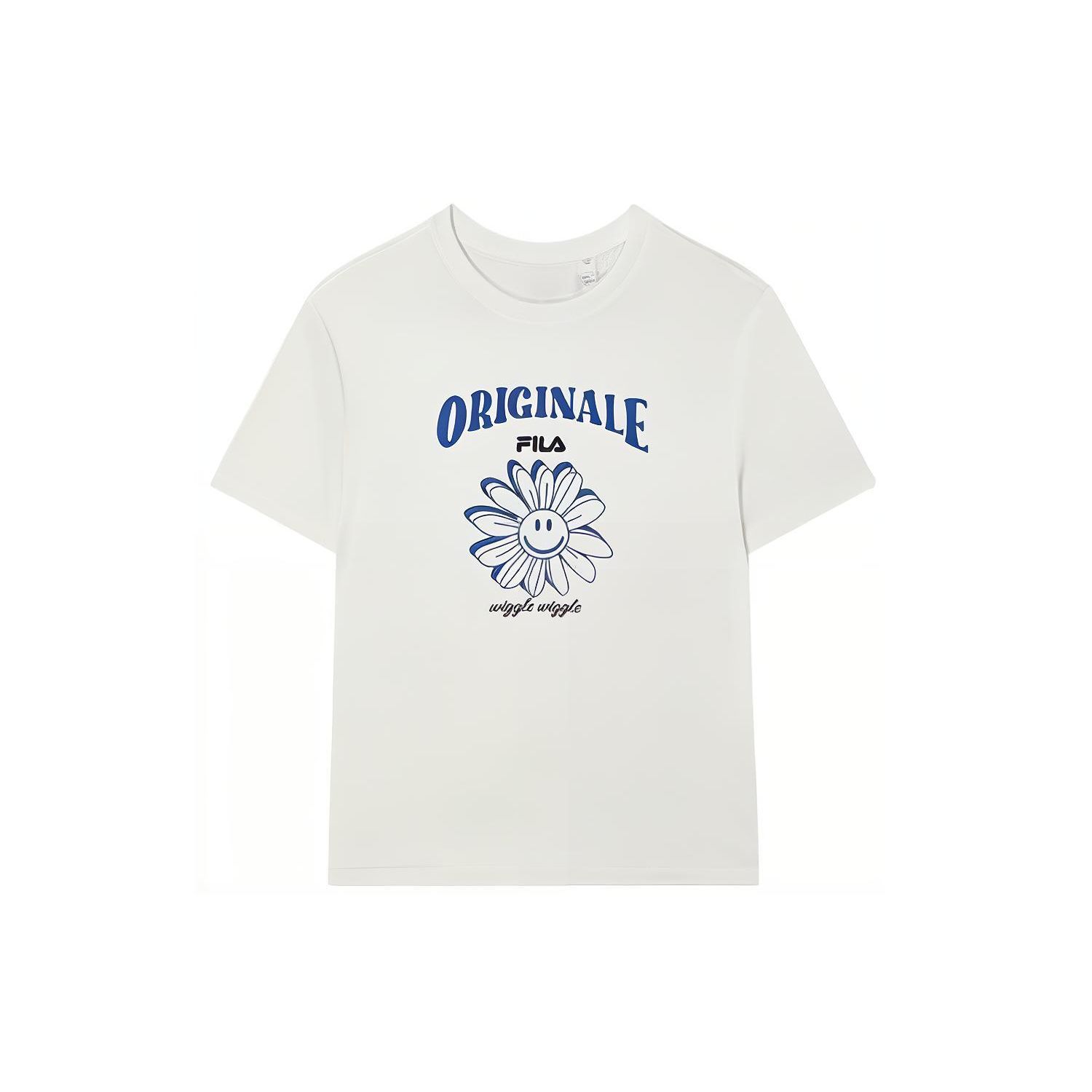 FILA Logo Smiley Face Flower Embroidery Casual Round Neck Short Sleeve T-Shirt Women T-Shirt Cloud-White F11W429106F-ET XL
FILA Logo Smiley Face Flower Embroidery Casual Round Neck Short Sleeve T-Shirt Women T-Shirt Cloud-White F11W429106F-ET XL
