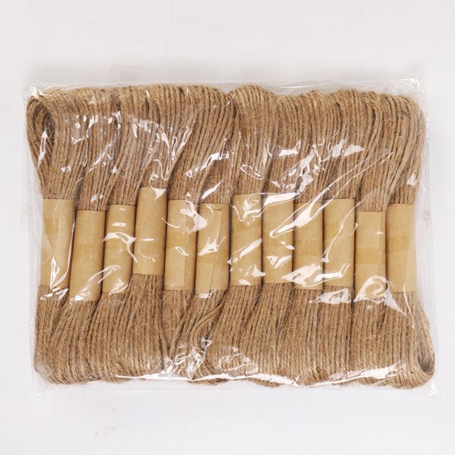 12pcs 10M Jute Twine Colorful Woven Rope For Diy Crafts Home Wedding Decoration Knitting Cord Craft Supply Gift Ring
12pcs 10M Jute Twine Colorful Woven Rope For Diy Crafts Home Wedding Decoration Knitting Cord Craft Supply Gift Ring