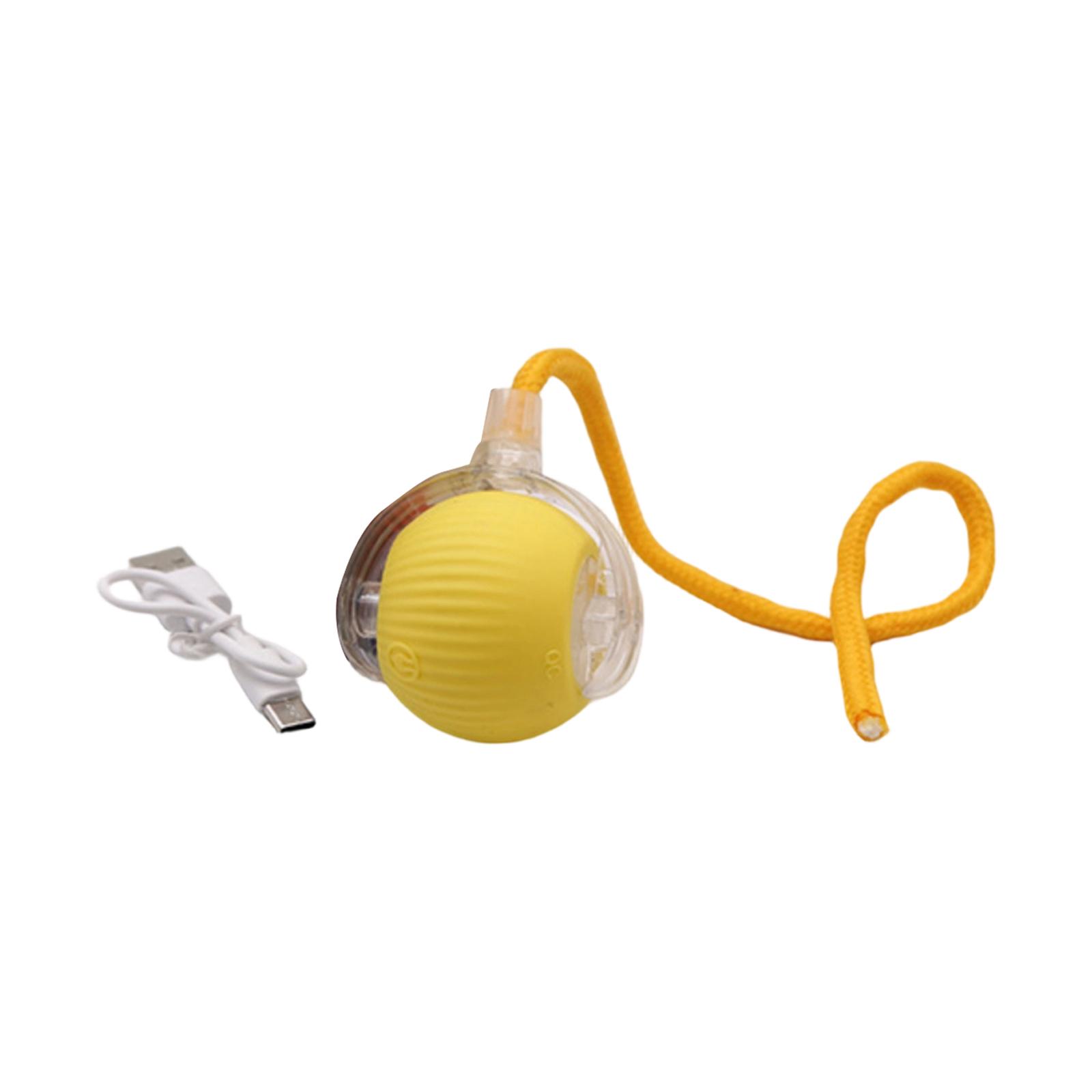 Durable Automatic Cat Toy Ball with Rope Rechargeable Interactive Pet Toy for Cats Self-Playing Entertainment Device for Indoor Use One Size жовтий
Durable Automatic Cat Toy Ball with Rope Rechargeable Interactive Pet Toy for Cats Self-Playing Entertainment Device for Indoor Use One Size жовтий