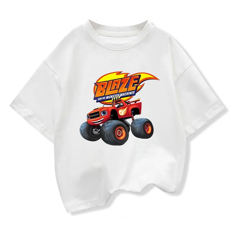 Новая летняя футболка с коротким рукавом Blaze and Monster Machines Детская одежда для мальчиков Крутой топ 100
Новая летняя футболка с коротким рукавом Blaze and Monster Machines Детская одежда для мальчиков Крутой топ 100