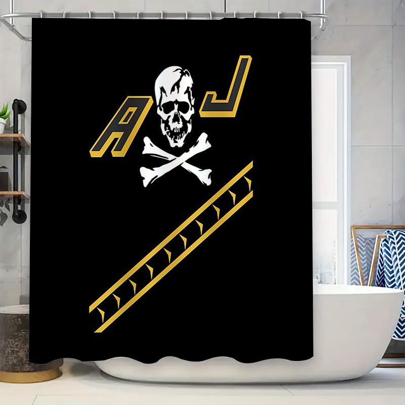 Skull Pirate Shower Curtain Waterproof Skull Decor Bathroom Set Spooky Gothic Home Decor Sea Theme Shower Curtain Vintage Skull W60H190(CM)-1 Pcs
Skull Pirate Shower Curtain Waterproof Skull Decor Bathroom Set Spooky Gothic Home Decor Sea Theme Shower Curtain Vintage Skull W60H190(CM)-1 Pcs