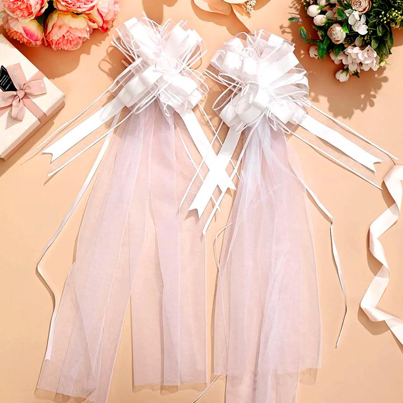 4Pcs/set Gift Wrap Romantic Party Favors Chair Decor Mother s Day Silk Ribbon Wedding Car Decor Long Tails Tulle Bows
4Pcs/set Gift Wrap Romantic Party Favors Chair Decor Mother s Day Silk Ribbon Wedding Car Decor Long Tails Tulle Bows