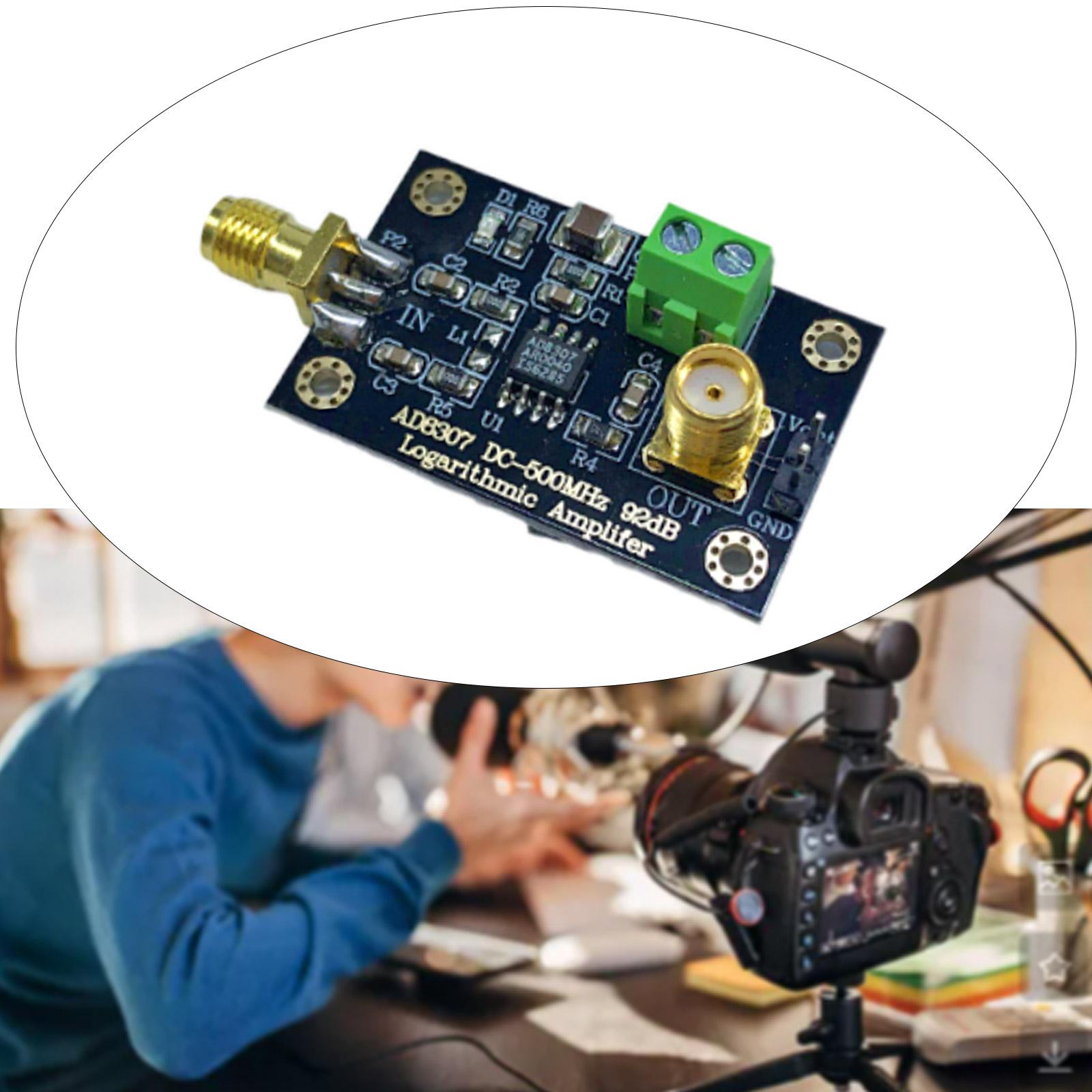AD8307 Радіочастотний детекторний модуль для підсилення C5V 500 МГц Power RF Amplifier Board
AD8307 Радіочастотний детекторний модуль для підсилення C5V 500 МГц Power RF Amplifier Board
