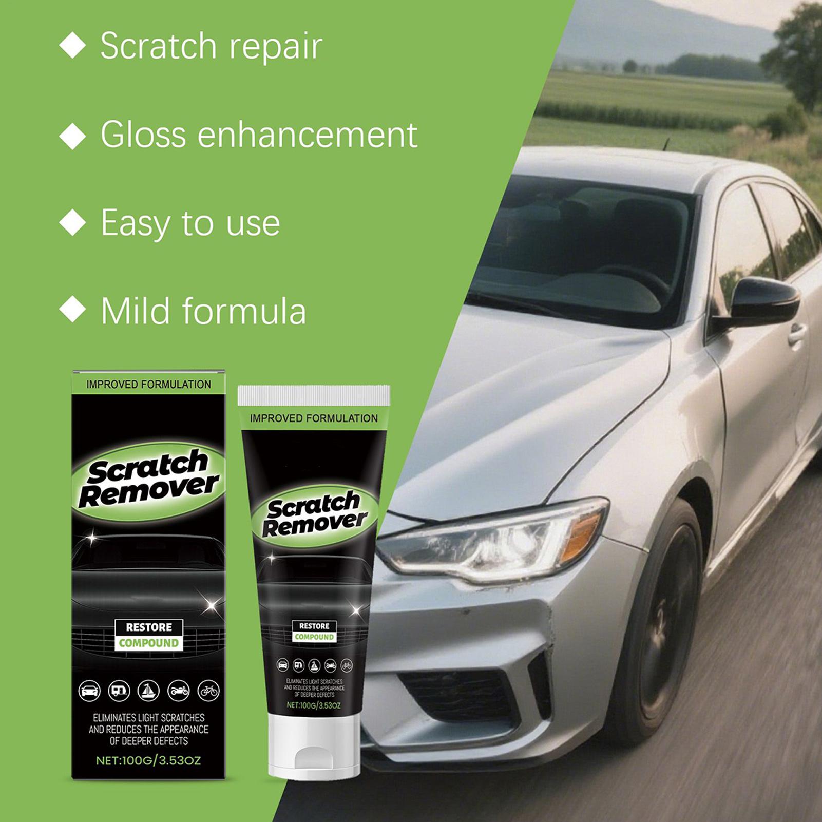 Car Scratch Removal Wax Car Scratch Repair Paste 100g Polishing Agent For Cut Buffing Shine Rust Oxidation Swirl Scuff Chip CHINA
Car Scratch Removal Wax Car Scratch Repair Paste 100g Polishing Agent For Cut Buffing Shine Rust Oxidation Swirl Scuff Chip CHINA