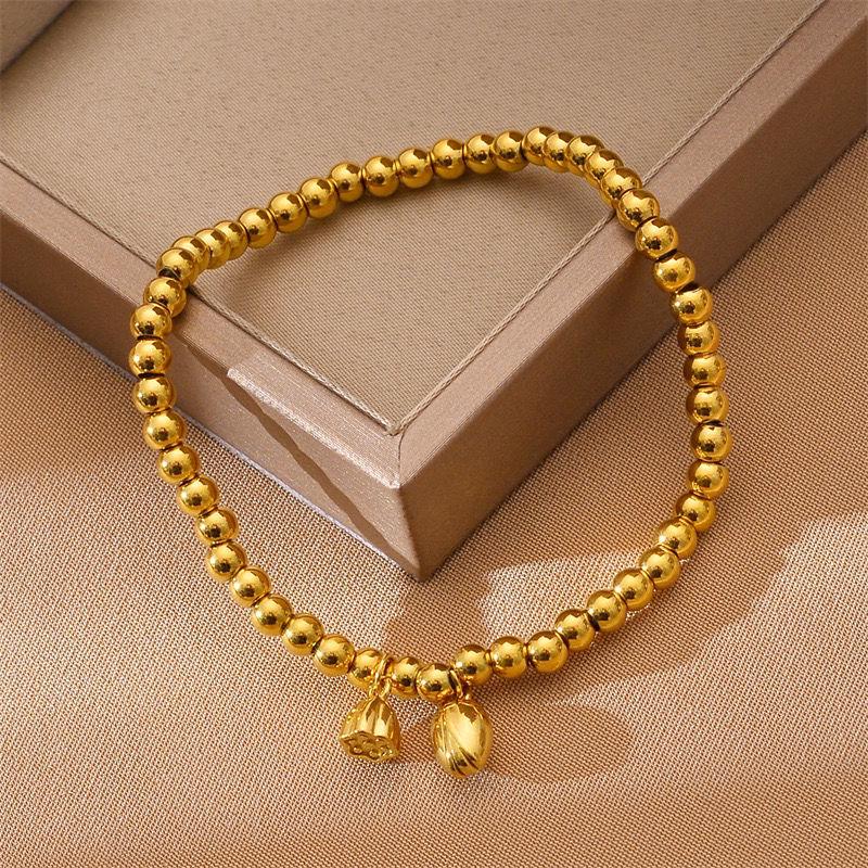 TikTok Style Titanium Steel Smooth Lotus Pod & Heart Bead Bracelet - Non-Fading & Hypoallergenic
TikTok Style Titanium Steel Smooth Lotus Pod & Heart Bead Bracelet - Non-Fading & Hypoallergenic