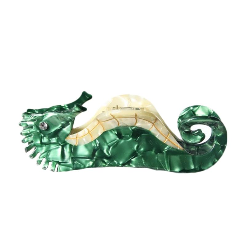 Animal Hair Claw for Women Seahorse Hair Clip Thick Hair Large Claw Clip Strong Hold Styling Claw Headwear 2 Color зелёный
Animal Hair Claw for Women Seahorse Hair Clip Thick Hair Large Claw Clip Strong Hold Styling Claw Headwear 2 Color зелёный
