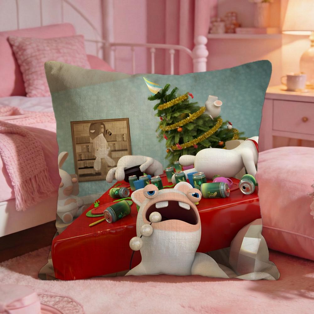 Rabbids IInvasions Anime Cushion Cover Premium Comfort Reversible Pillow Cove Two In One Design For Any Room Car Interior 30X30cm
Rabbids IInvasions Anime Cushion Cover Premium Comfort Reversible Pillow Cove Two In One Design For Any Room Car Interior 30X30cm