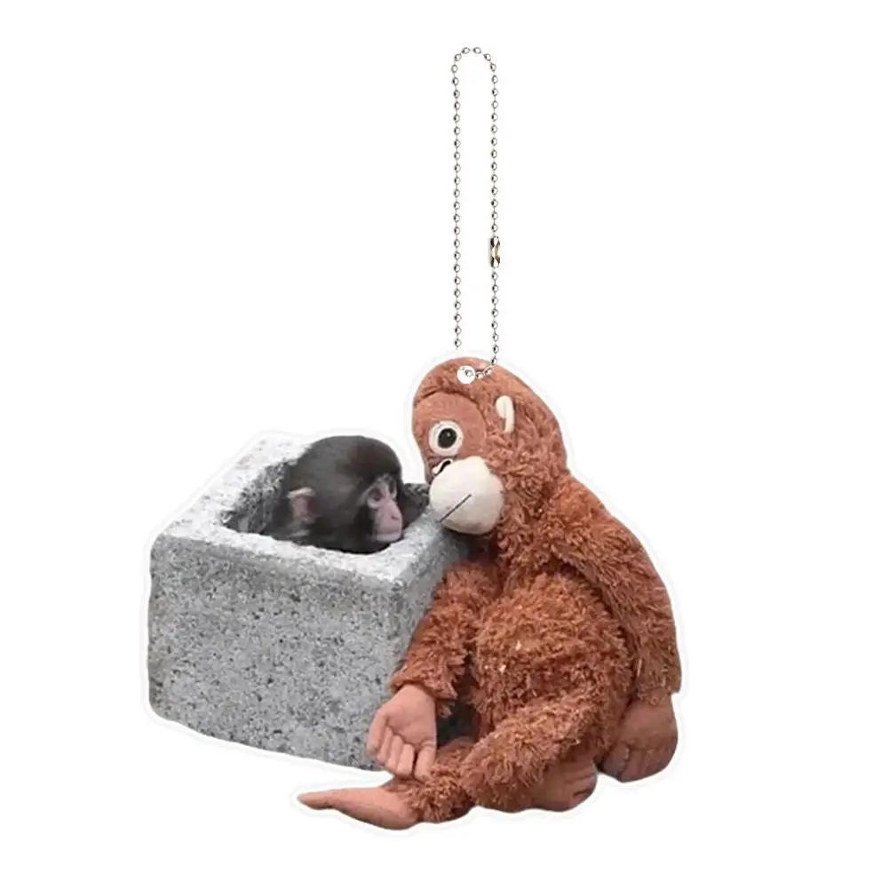 Monkey Punch Sticker Keychain Rearview Mirror Decal Car Toy Holding Cute Pendant Plush Monkey Decor Sticker Room H6R4
Monkey Punch Sticker Keychain Rearview Mirror Decal Car Toy Holding Cute Pendant Plush Monkey Decor Sticker Room H6R4