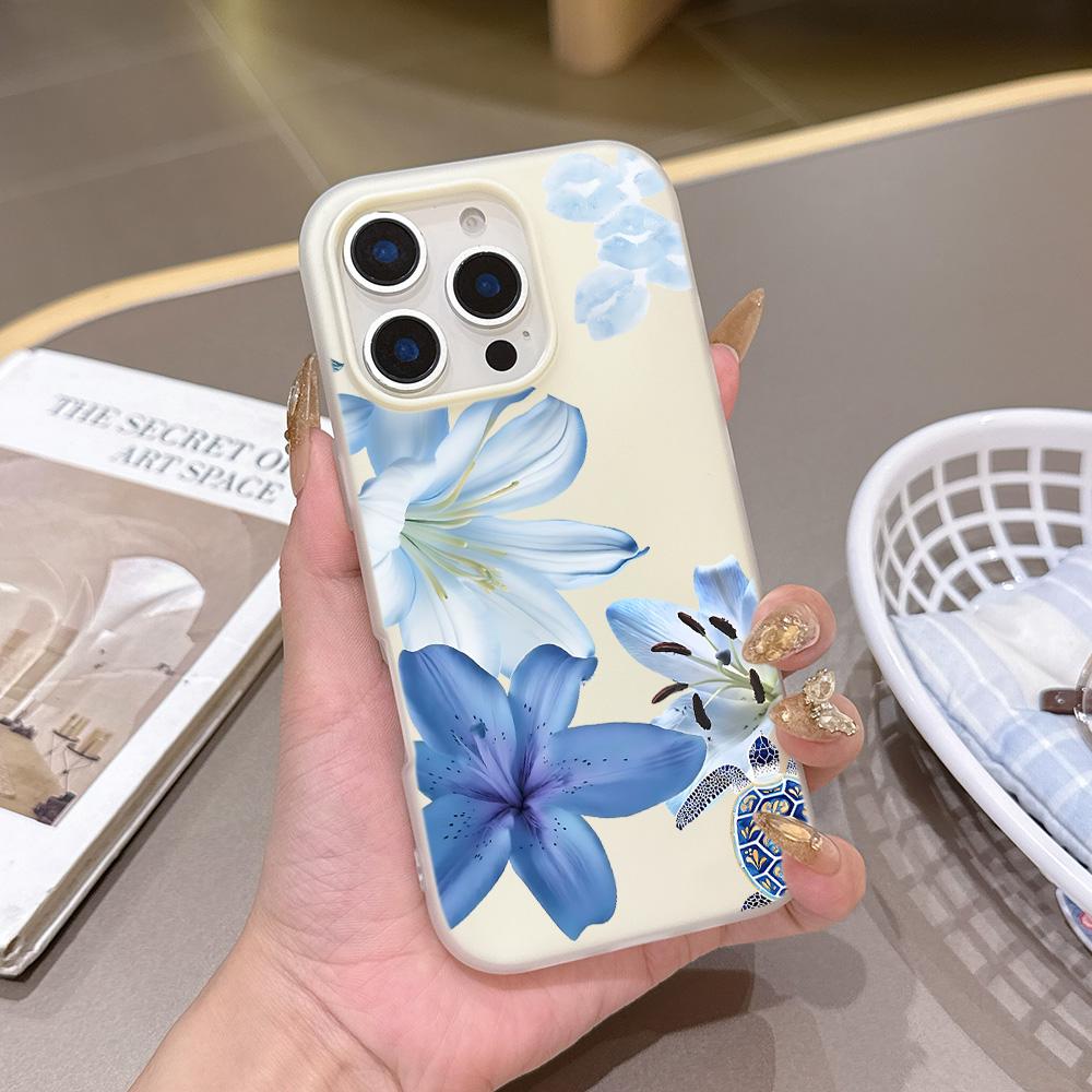 Shockproof Silicone Matte Candy Color 2 in 1 Phone Case for Google Pixel 10 9 8A 8 7A 7 Pro XL Cover Elegant Blue Lily Pattern Pixel 8a
Shockproof Silicone Matte Candy Color 2 in 1 Phone Case for Google Pixel 10 9 8A 8 7A 7 Pro XL Cover Elegant Blue Lily Pattern Pixel 8a
