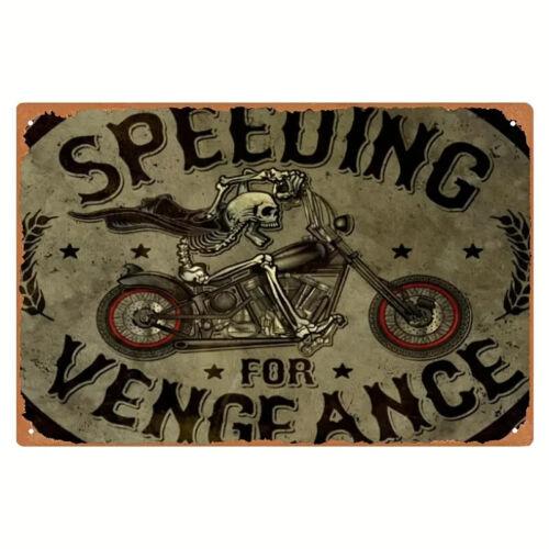 Motorcycle Metal Tin Sign Wall Art Speeding for Vengeance Durable metal Aluminum 20x30cm(7.8x11.8inch)
Motorcycle Metal Tin Sign Wall Art Speeding for Vengeance Durable metal Aluminum 20x30cm(7.8x11.8inch)