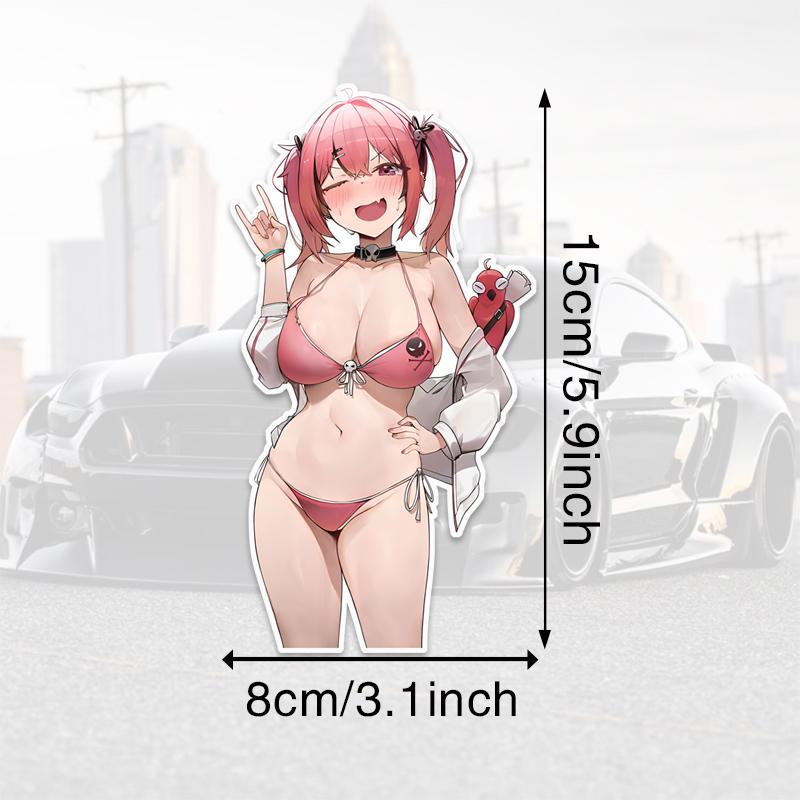 DM64#15 см Sunshine Cute Anime Young Girl Виниловая наклейка на автомобиль Водонепроницаемая виниловая наклейка Аксессуары для автомобиля Декор 8x15cm
DM64#15 см Sunshine Cute Anime Young Girl Виниловая наклейка на автомобиль Водонепроницаемая виниловая наклейка Аксессуары для автомобиля Декор 8x15cm