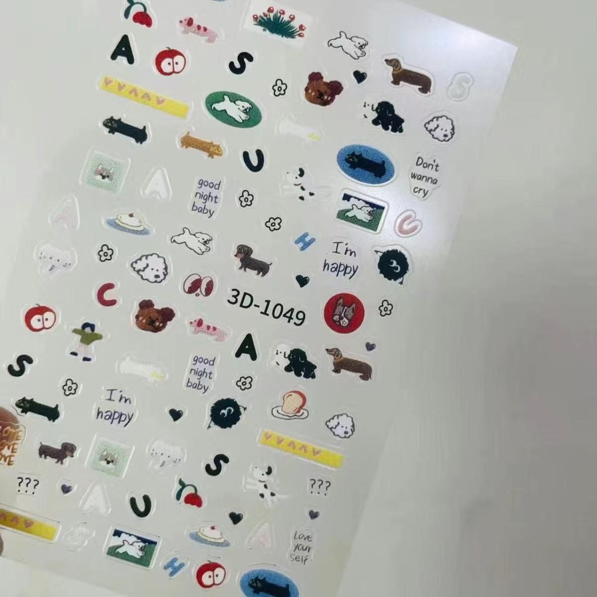 Наклейки для ногтей Tomoni Korean Butterfly Floral - 3D рельефный DIY граффити дизайн
Наклейки для ногтей Tomoni Korean Butterfly Floral - 3D рельефный DIY граффити дизайн