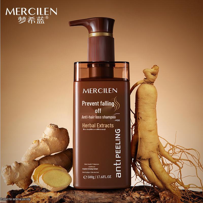 Mengxi Lan Ginger Anti-Hair Loss Shampoo 500g - Refreshing Volumizing Oil Control Hair Care.
Mengxi Lan Ginger Anti-Hair Loss Shampoo 500g - Refreshing Volumizing Oil Control Hair Care.
