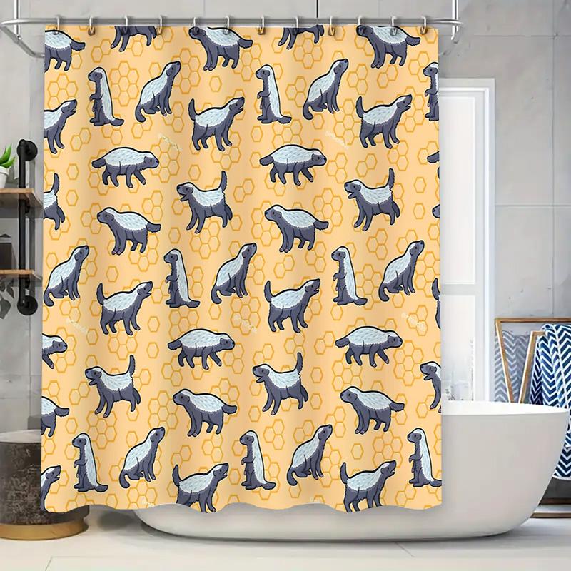 Cute Weasel Shower Curtain Woodland Animal Bathroom Decor Rustic Farmhouse Nature Shower Liner Waterproof Fabric W60H190(CM)-1 Pcs
Cute Weasel Shower Curtain Woodland Animal Bathroom Decor Rustic Farmhouse Nature Shower Liner Waterproof Fabric W60H190(CM)-1 Pcs