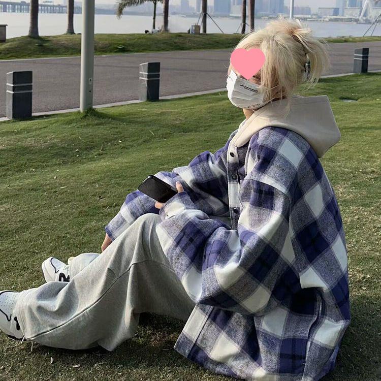Plus Size Plaid Hooded Shirt Jacket for Spring/Autumn (260-300 Jin) XL (120-150 Jin)
Plus Size Plaid Hooded Shirt Jacket for Spring/Autumn (260-300 Jin) XL (120-150 Jin)