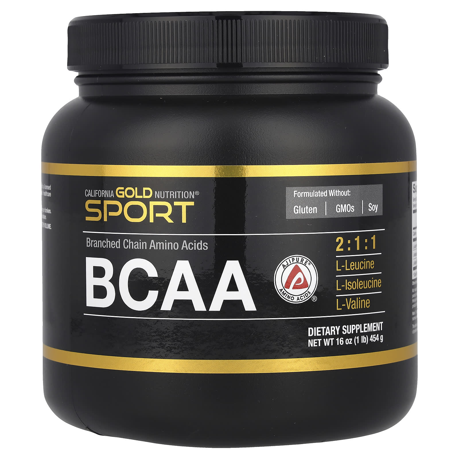 Sports, Bcaa Powder, Ajipure®, Branched Chain Amino Acids, L-Leucine, L-Isoleucine, L-Valine, 454 (1Lb)
Sports, Bcaa Powder, Ajipure®, Branched Chain Amino Acids, L-Leucine, L-Isoleucine, L-Valine, 454 (1Lb)