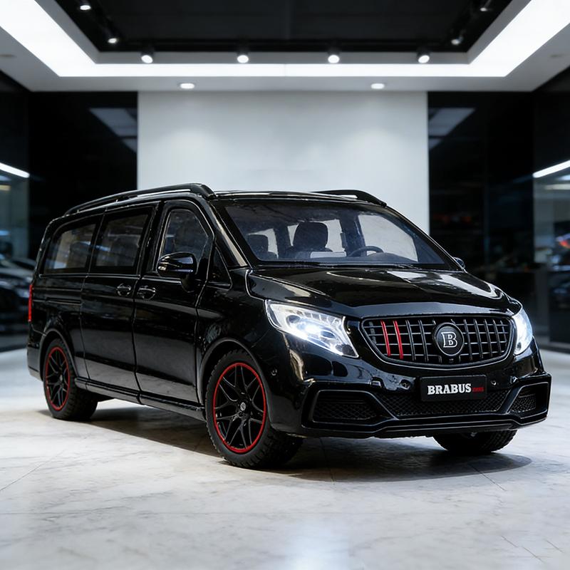 1:24 B30S MPV Alloy Model Car Toy Diecasts Metal Casting Sound and Light Car Toys For Children Vehicle чорний
1:24 B30S MPV Alloy Model Car Toy Diecasts Metal Casting Sound and Light Car Toys For Children Vehicle чорний