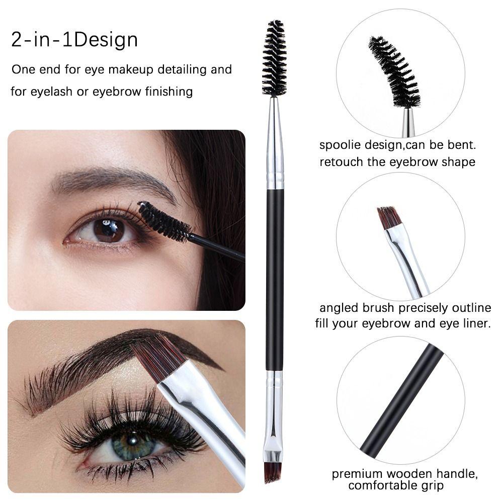 Useful Exquisite Eye Makeup Tools Spoolie Deisgn Eyelash Comb Eyelash Eyeliner Eyebrow Brushes Set
Useful Exquisite Eye Makeup Tools Spoolie Deisgn Eyelash Comb Eyelash Eyeliner Eyebrow Brushes Set