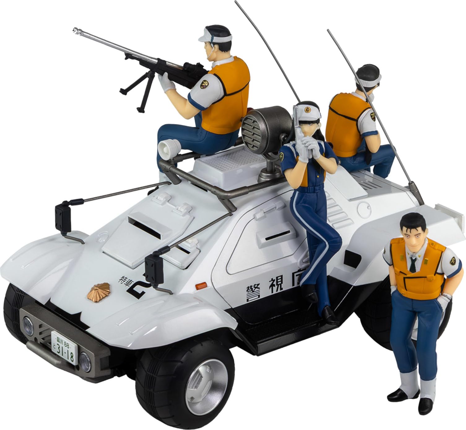 Pit Dot Mobile Police The Movie Type 98 Special Command Vehicle Scale Finished Product PD93 Road/Pair Patlabor 1/24 Pre-painted (Includes Pre-painted
Pit Dot Mobile Police The Movie Type 98 Special Command Vehicle Scale Finished Product PD93 Road/Pair Patlabor 1/24 Pre-painted (Includes Pre-painted