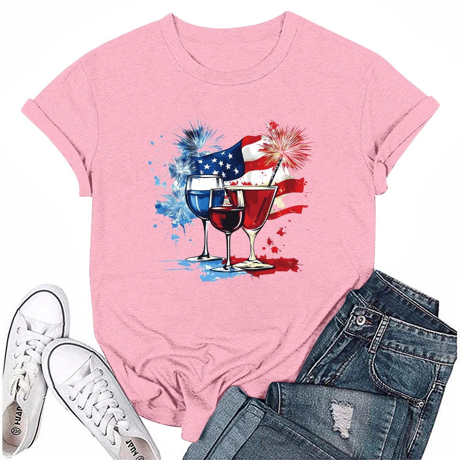 Женская мода повседневная футболка с круглым вырезом и короткими рукавами, топ, футболка, топ M розовый
Женская мода повседневная футболка с круглым вырезом и короткими рукавами, топ, футболка, топ M розовый