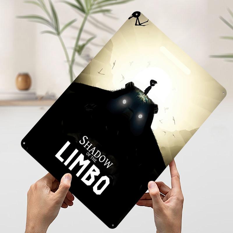 Shadow of the Limbo Game Tinplate Poster Customized Wall Art Vintage Retro Metal Signs for Decoration At Home Decor Items Room 7.9x11.8In(20x30cm)
Shadow of the Limbo Game Tinplate Poster Customized Wall Art Vintage Retro Metal Signs for Decoration At Home Decor Items Room 7.9x11.8In(20x30cm)