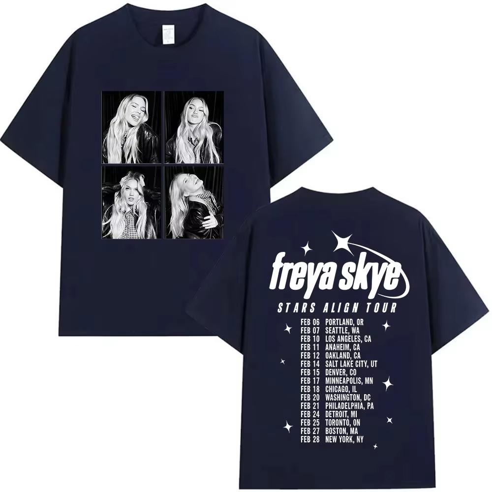 2026 Summer Bestselling Singer Freya Skye Retro Casual Trend ShortSleeved TShirt for Unisex Loose and Breathable Shirt 4XL
2026 Summer Bestselling Singer Freya Skye Retro Casual Trend ShortSleeved TShirt for Unisex Loose and Breathable Shirt 4XL