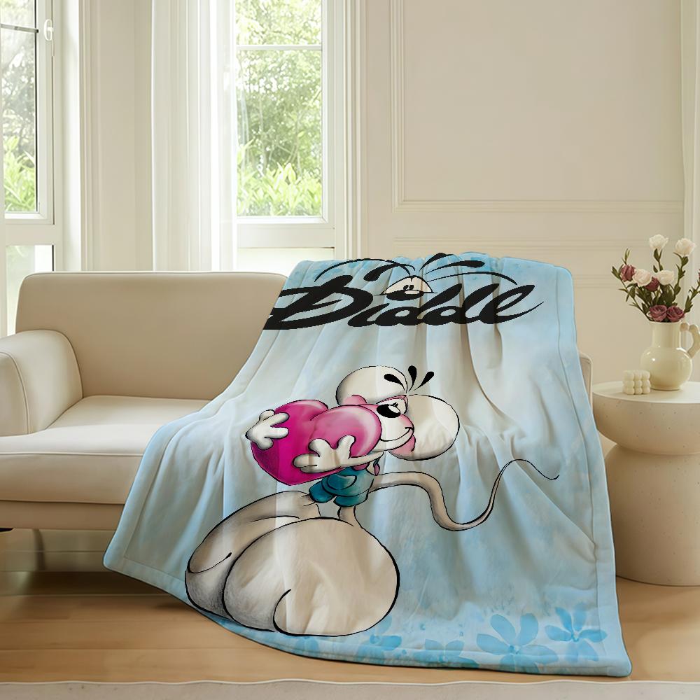 Cartoon D-Diddl-S Cute Blanket Warm Soft Suitable For Bedroom Sofa Bed Living Room Office Travel Camping Gifts 75x90cm
Cartoon D-Diddl-S Cute Blanket Warm Soft Suitable For Bedroom Sofa Bed Living Room Office Travel Camping Gifts 75x90cm