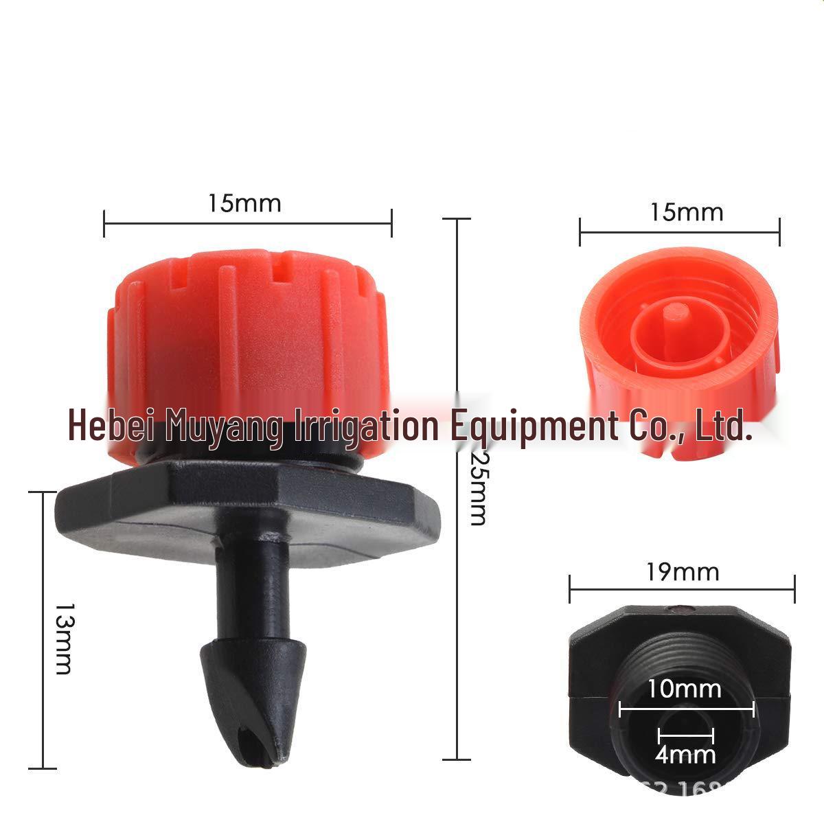 Регулируемый красный капельный эмиттер с восемью отверстиями для садоводческого орошения Little Red Riding Hood красный
Регулируемый красный капельный эмиттер с восемью отверстиями для садоводческого орошения Little Red Riding Hood красный