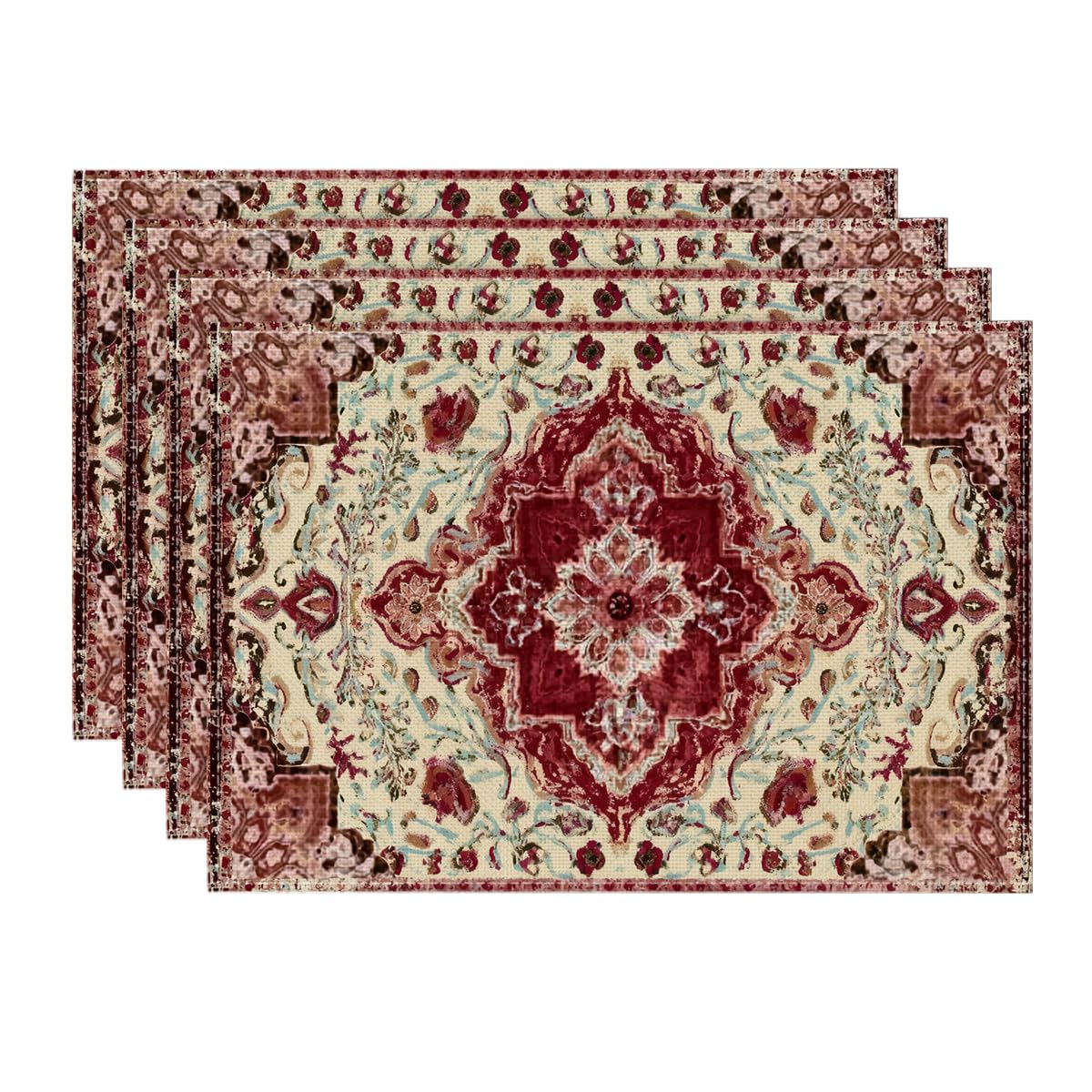 Boho Bohemia Style Placemats Set of 6, 12x18 Inch Country Rustic Farmhouse Magical Fall Table Mats for Party Kitchen Dining Decoration 12 x 18 , Rectangular 4 Pcs
Boho Bohemia Style Placemats Set of 6, 12x18 Inch Country Rustic Farmhouse Magical Fall Table Mats for Party Kitchen Dining Decoration 12 x 18 , Rectangular 4 Pcs