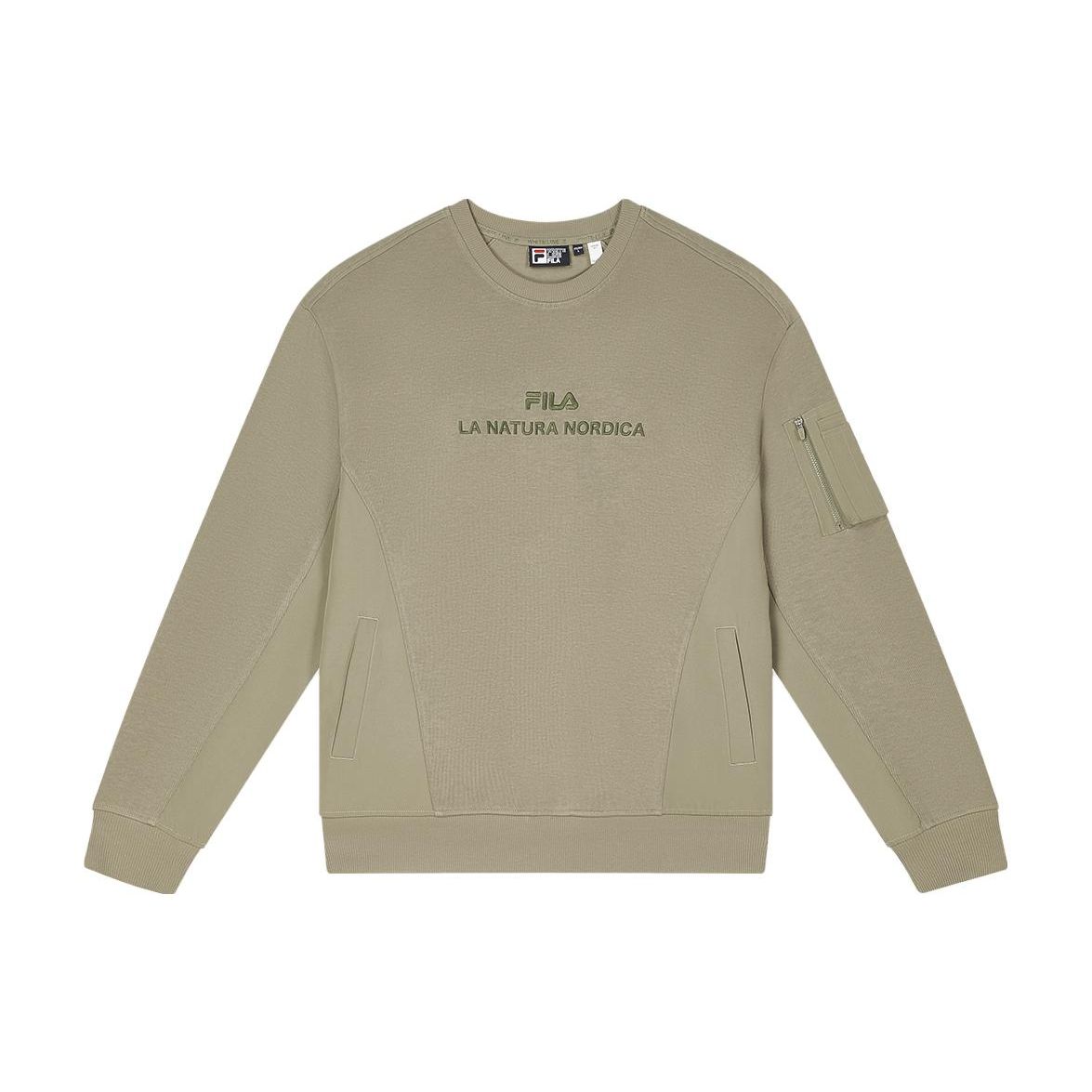 FILA однотонный круглый вырез свободный повседневный пуловер свитшот мужской свитшот темно-зеленый F11M349209F-KK L
FILA однотонный круглый вырез свободный повседневный пуловер свитшот мужской свитшот темно-зеленый F11M349209F-KK L