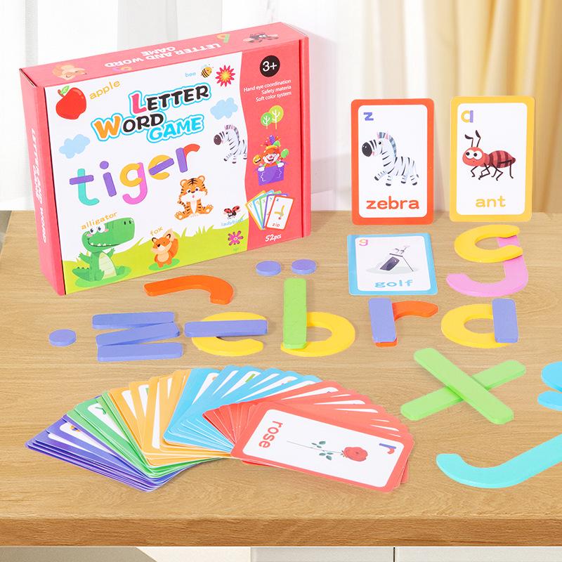 Cognitive Matching Cards: 3D Cross-Border Word Game for Children s Early Education & Spelling.
Cognitive Matching Cards: 3D Cross-Border Word Game for Children s Early Education & Spelling.