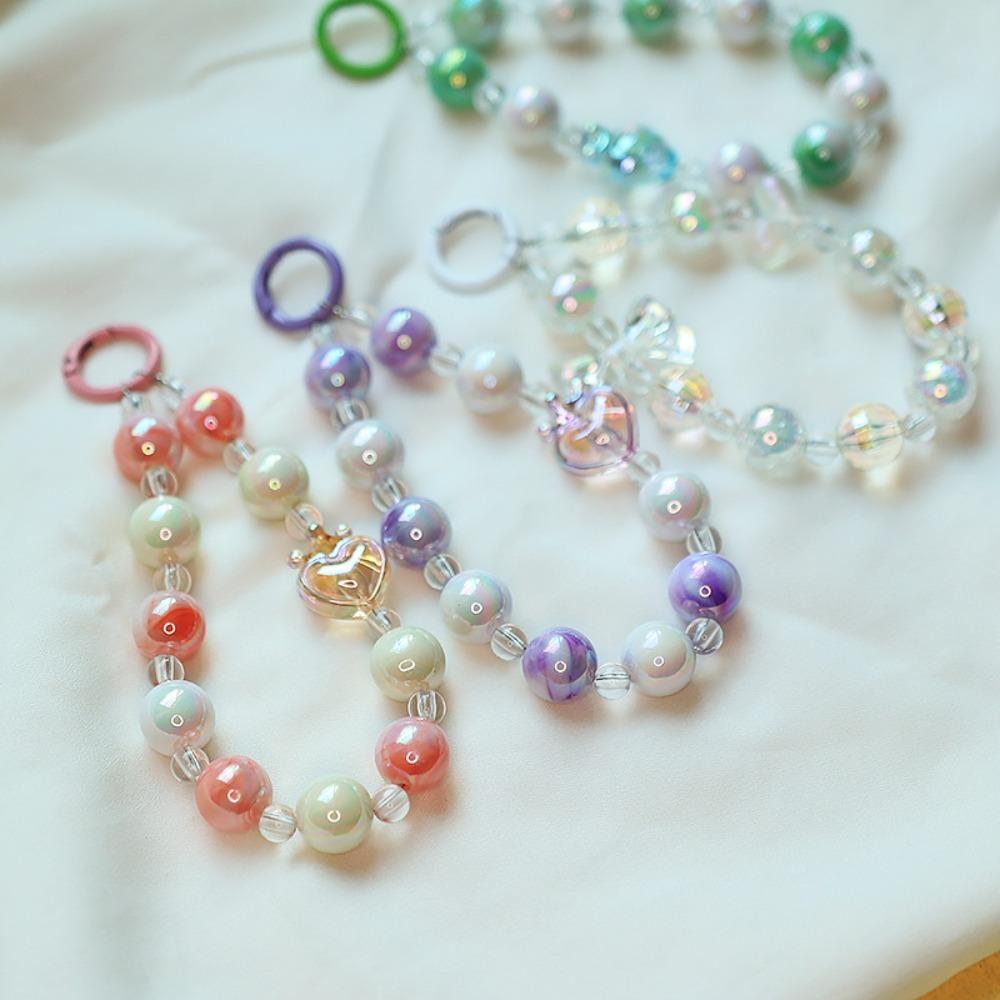 Colored Beaded Mobile Phone Strap Anti-Lost Mobile Chain Lanyard Fashion Phone Chain Bracelet
Colored Beaded Mobile Phone Strap Anti-Lost Mobile Chain Lanyard Fashion Phone Chain Bracelet