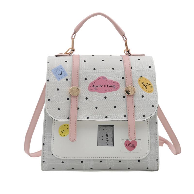 Niche design shoulder bag 2 new fashion backpack portable retro travel oblique span bag розовый
Niche design shoulder bag 2 new fashion backpack portable retro travel oblique span bag розовый